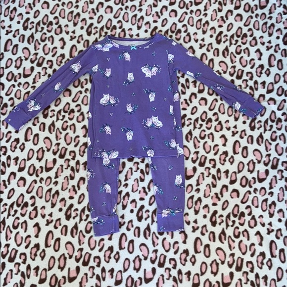Baby Girls Purple PRINCESSES /& CASTLES Zipper Footie Pajamas 12 OR 18 Months